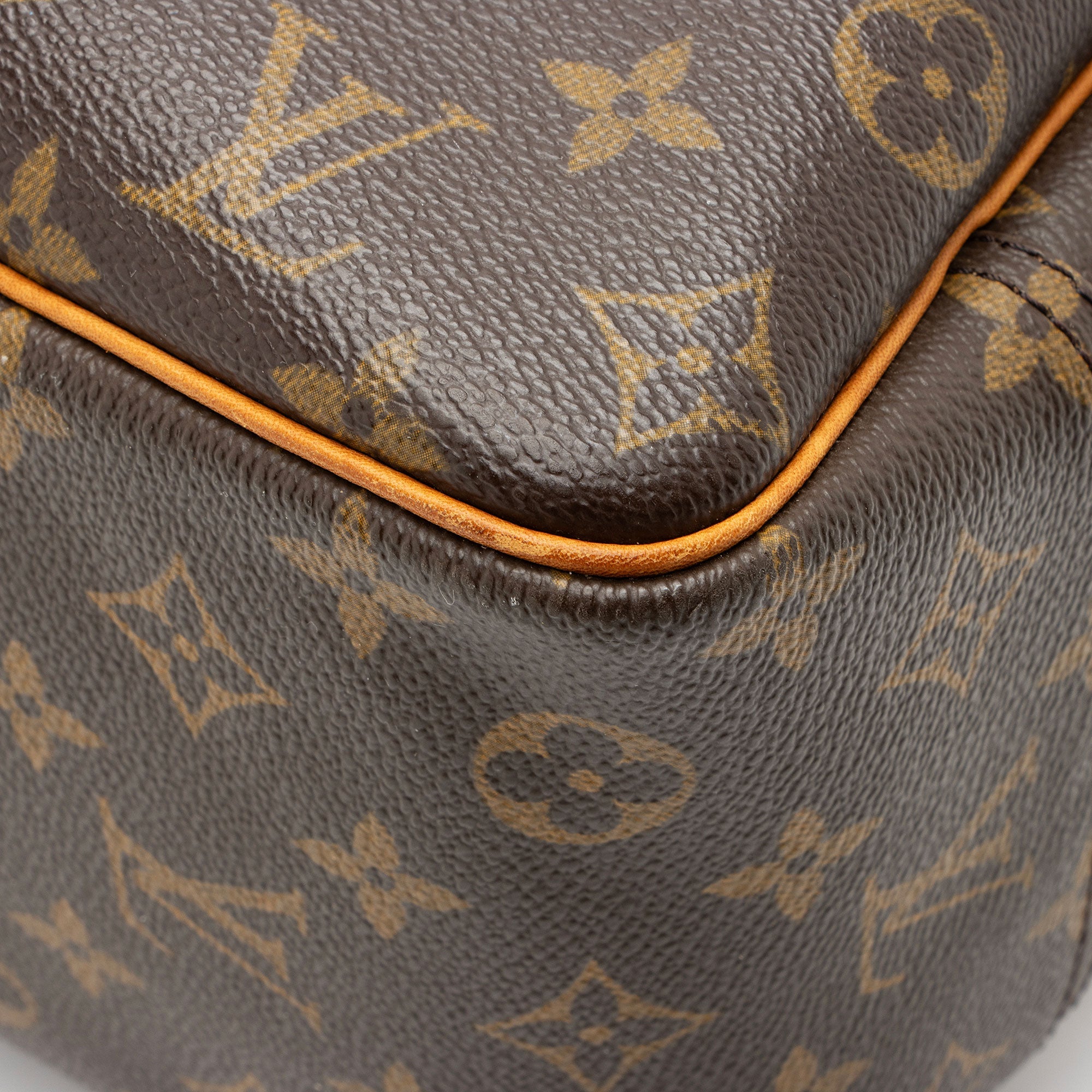 Louis Vuitton Vintage Monogram Canvas Deauville Satchel