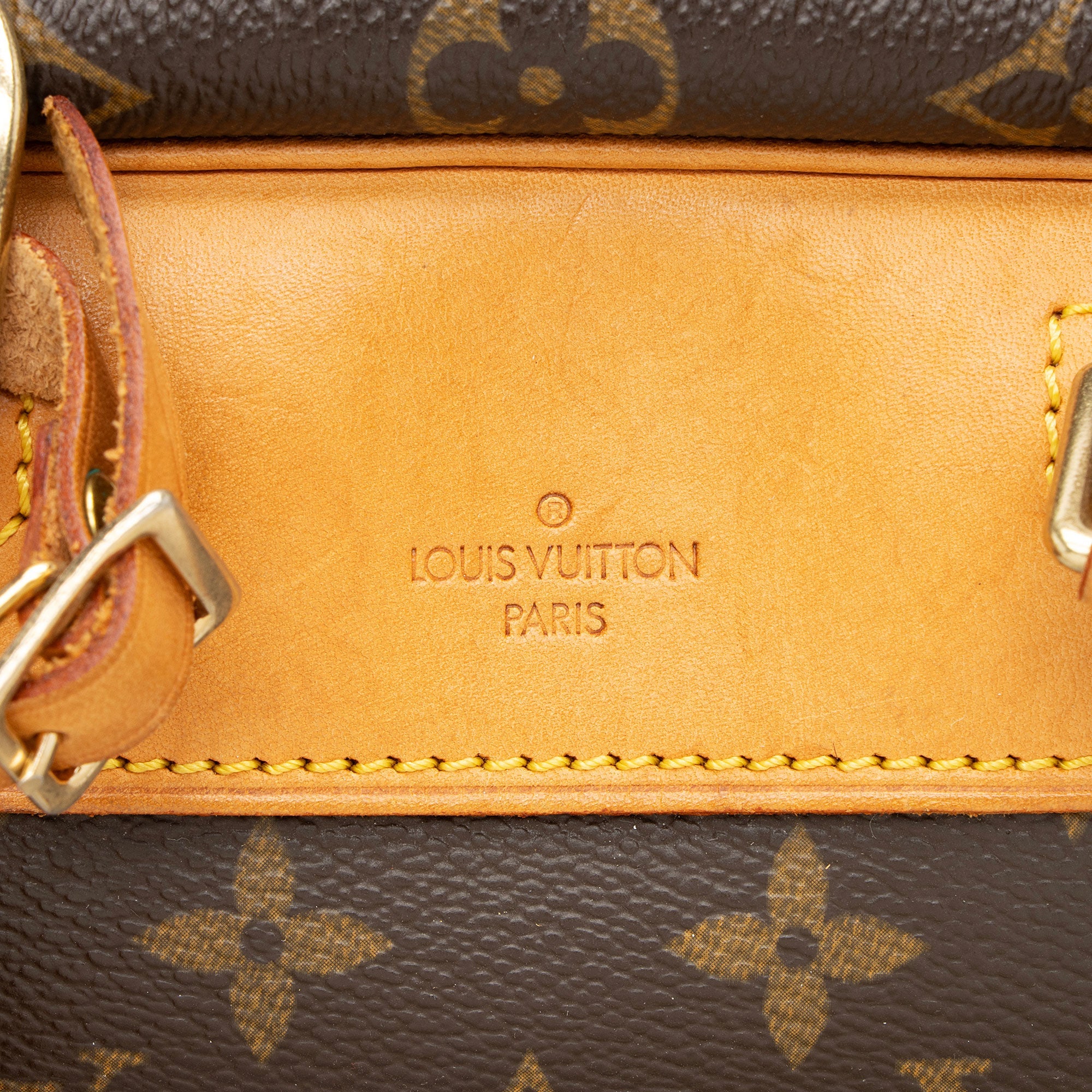Louis Vuitton Vintage Monogram Canvas Deauville Satchel