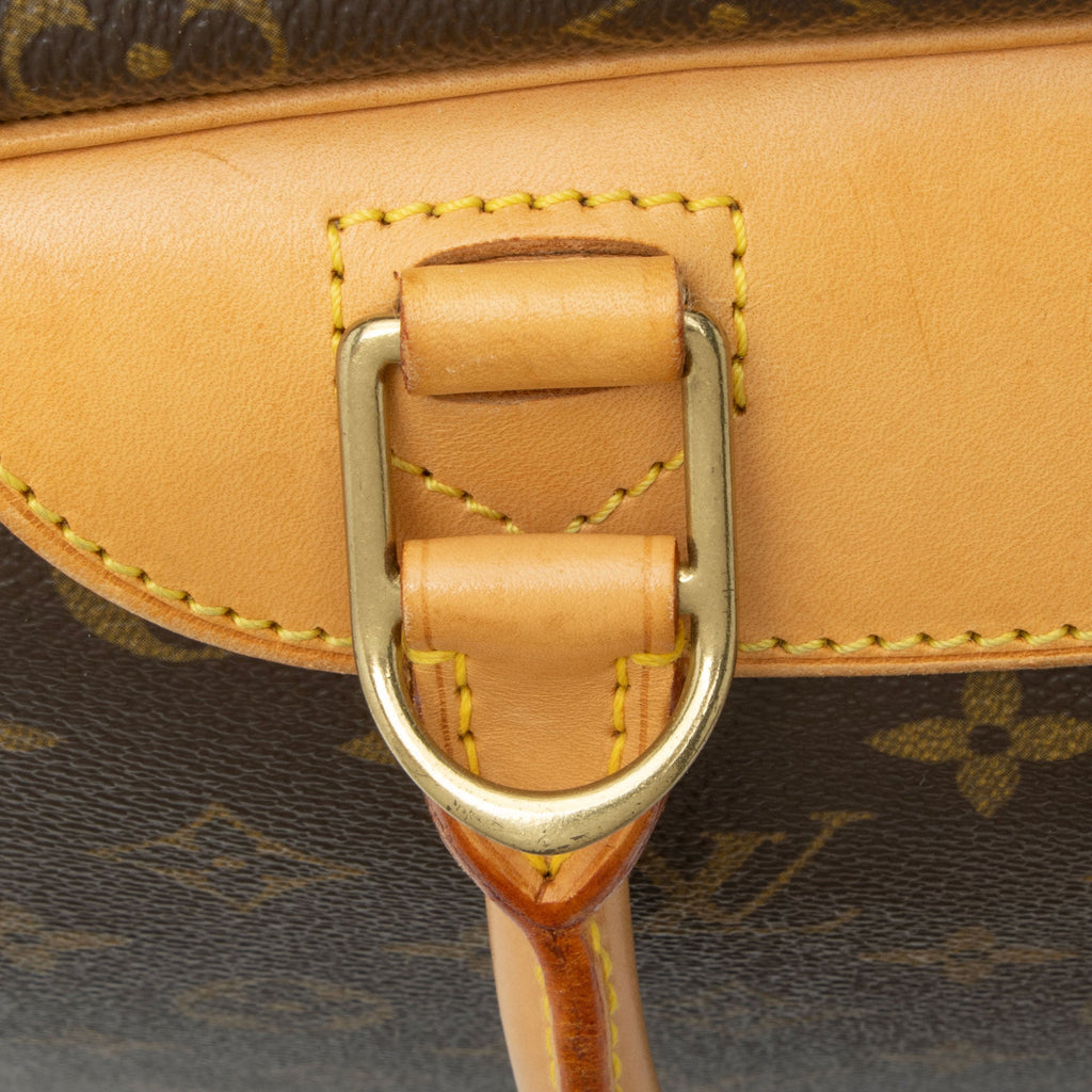 Louis Vuitton Vintage Monogram Canvas Deauville Satchel