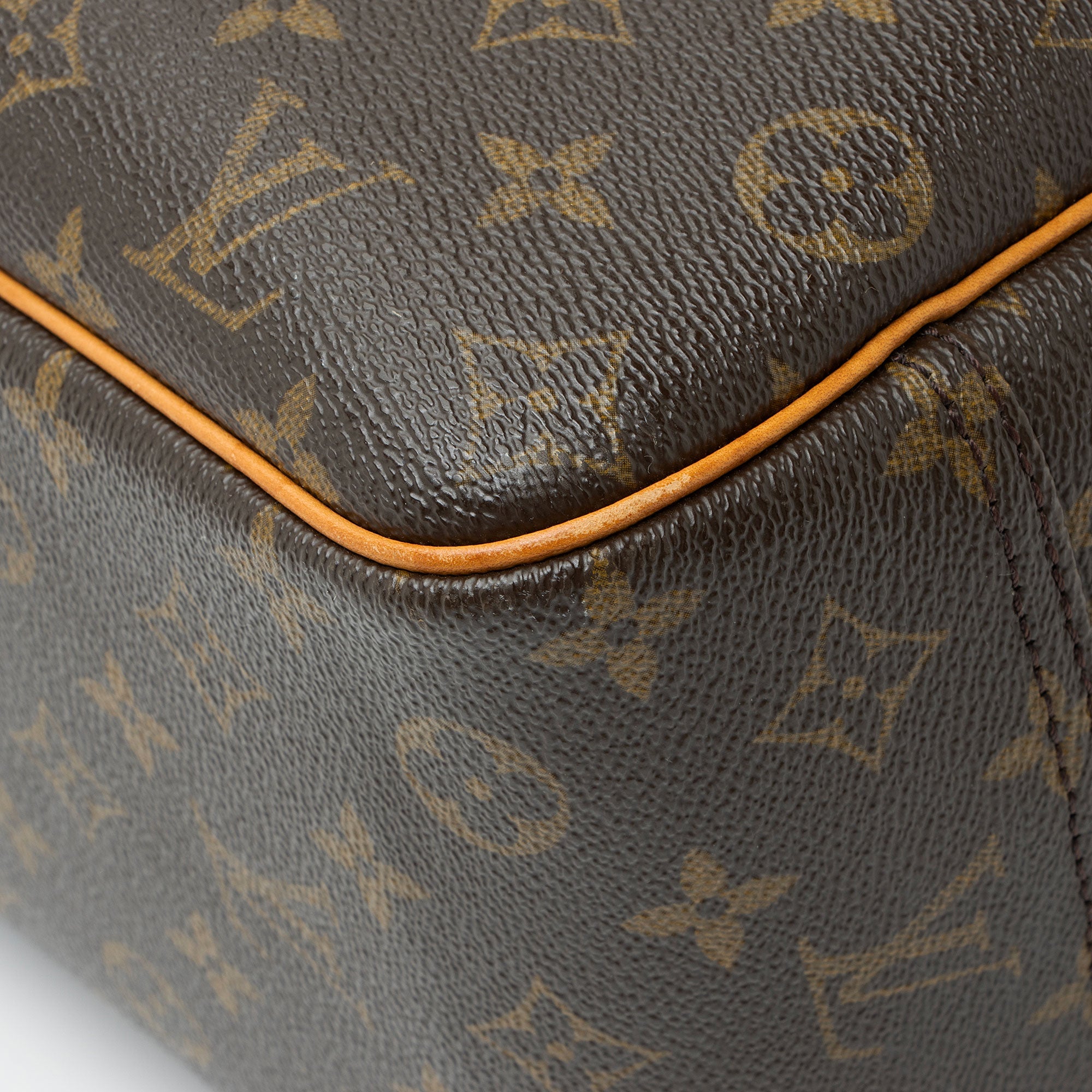 Louis Vuitton Vintage Monogram Canvas Deauville Satchel