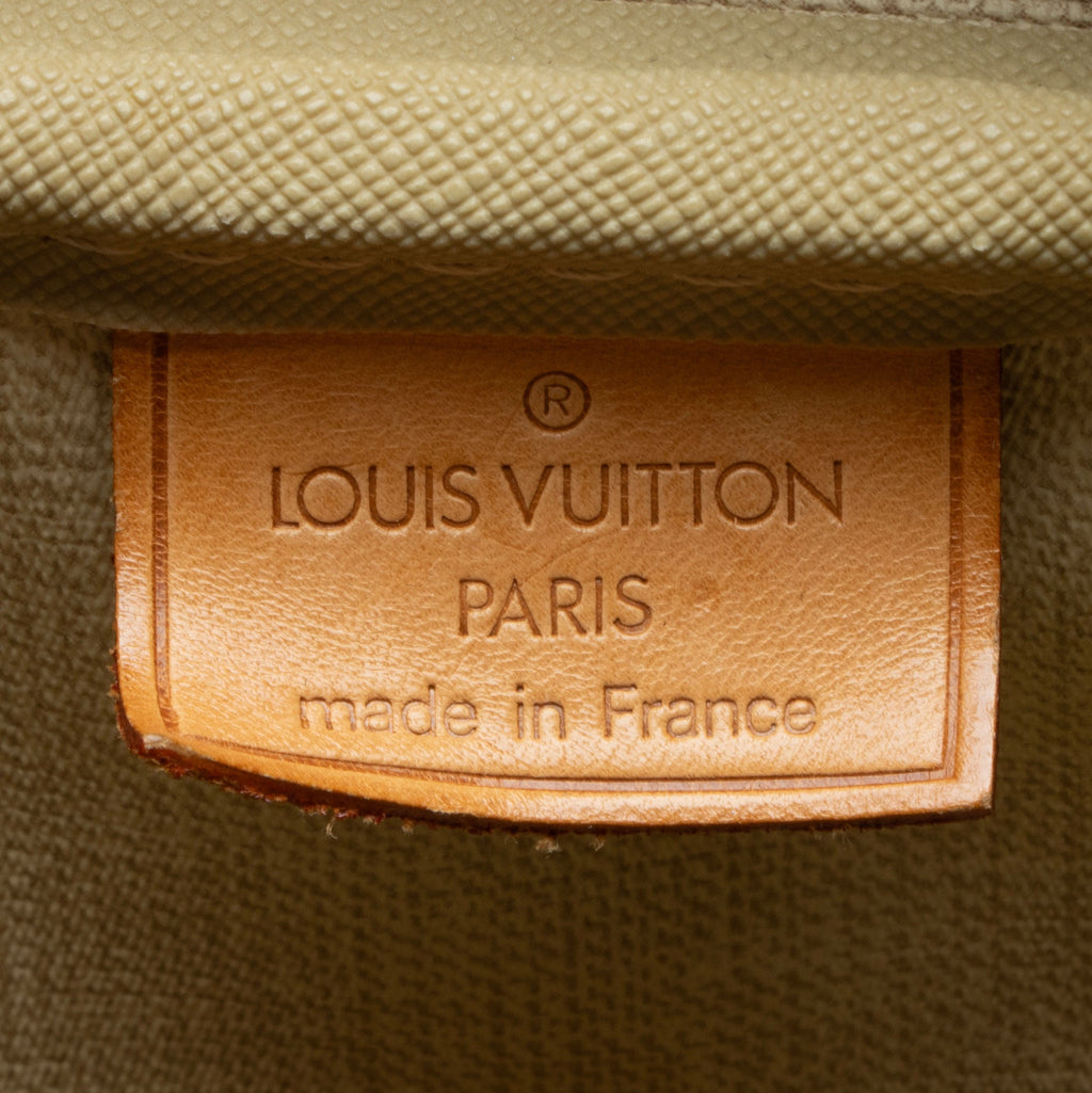 Louis Vuitton Vintage Monogram Canvas Deauville Satchel