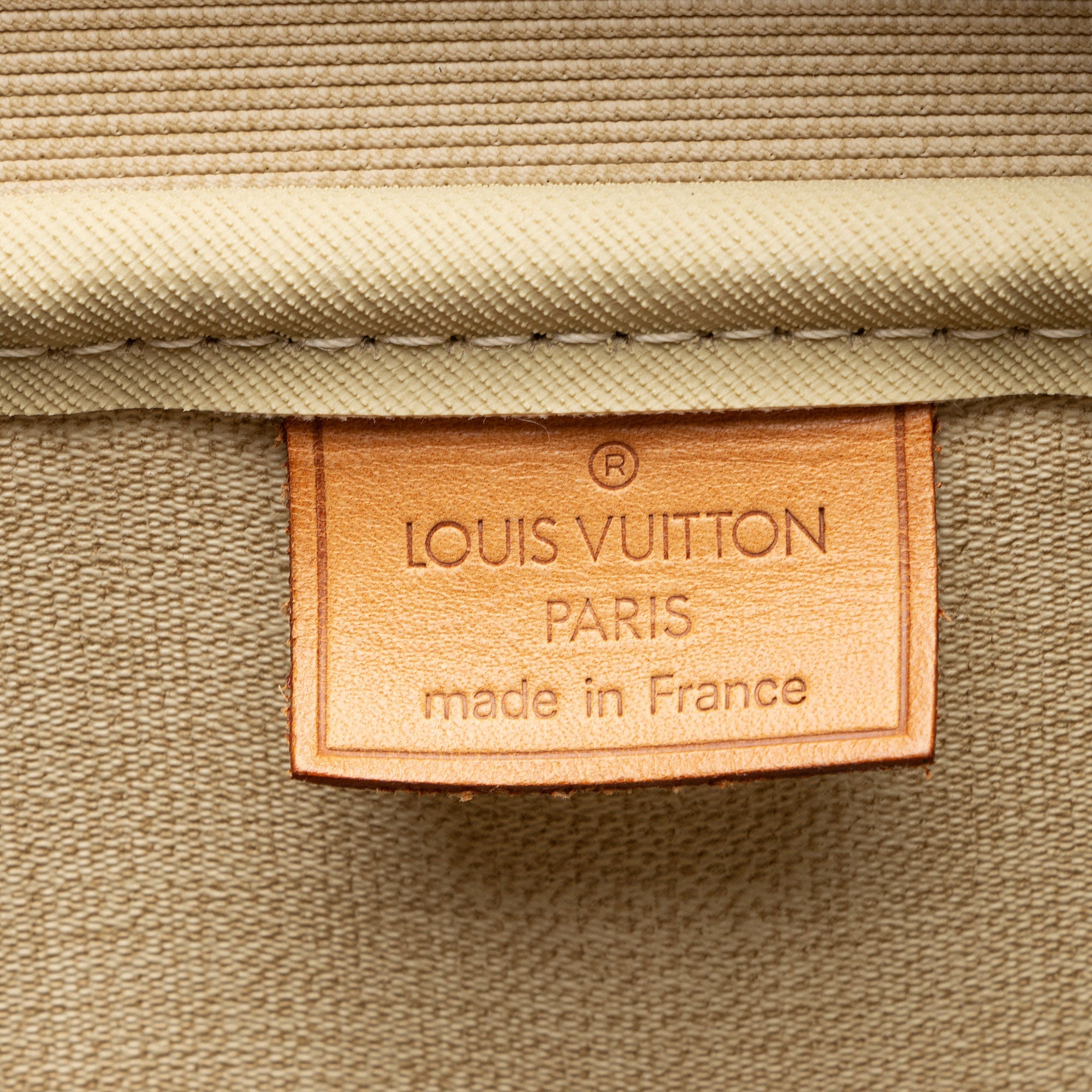 Louis Vuitton Vintage Monogram Canvas Deauville Satchel