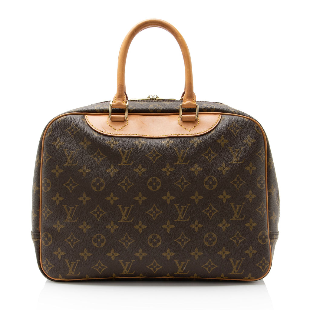 Louis Vuitton Vintage Monogram Canvas Deauville Satchel