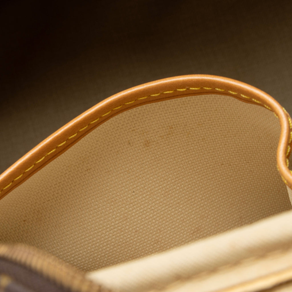 Louis Vuitton Vintage Monogram Canvas Deauville Satchel