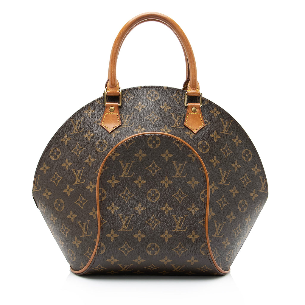 Louis Vuitton Vintage Monogram Canvas Ellipse MM Satchel (SHF-23167)