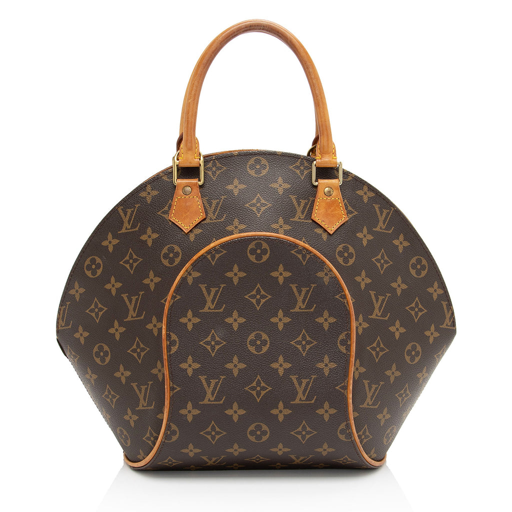 Louis Vuitton Vintage Monogram Canvas Ellipse MM Satchel (SHF-Q5YnDH)