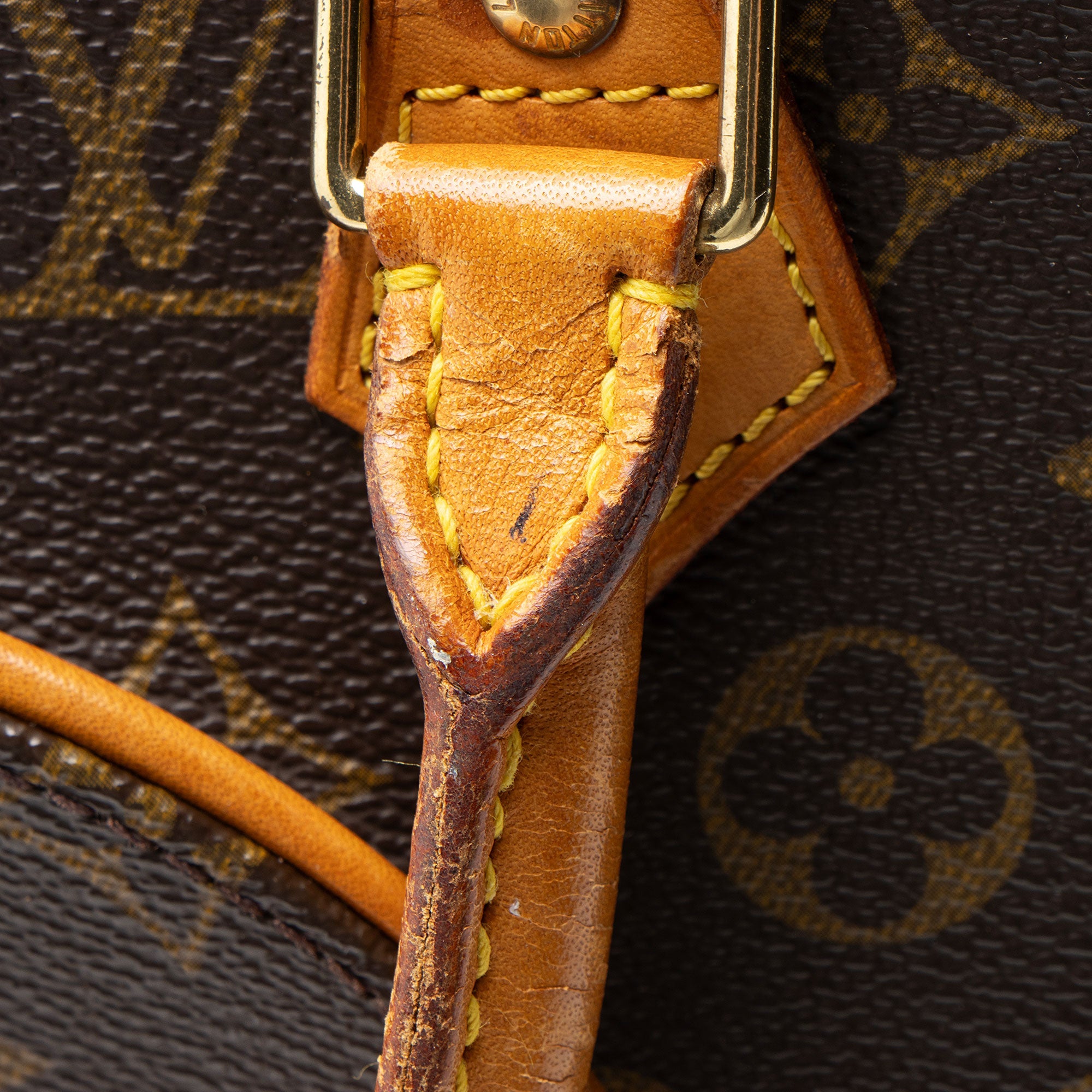 Louis Vuitton Vintage Monogram Canvas Ellipse PM Satchel