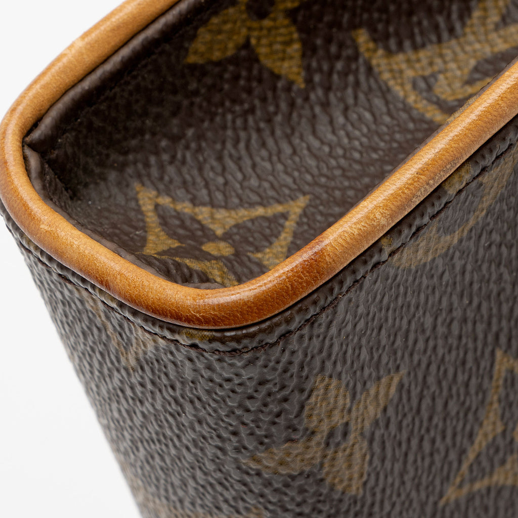 Louis Vuitton Vintage Monogram Canvas Florentine Pochette Belt Bag (SHF-2sx4C7)