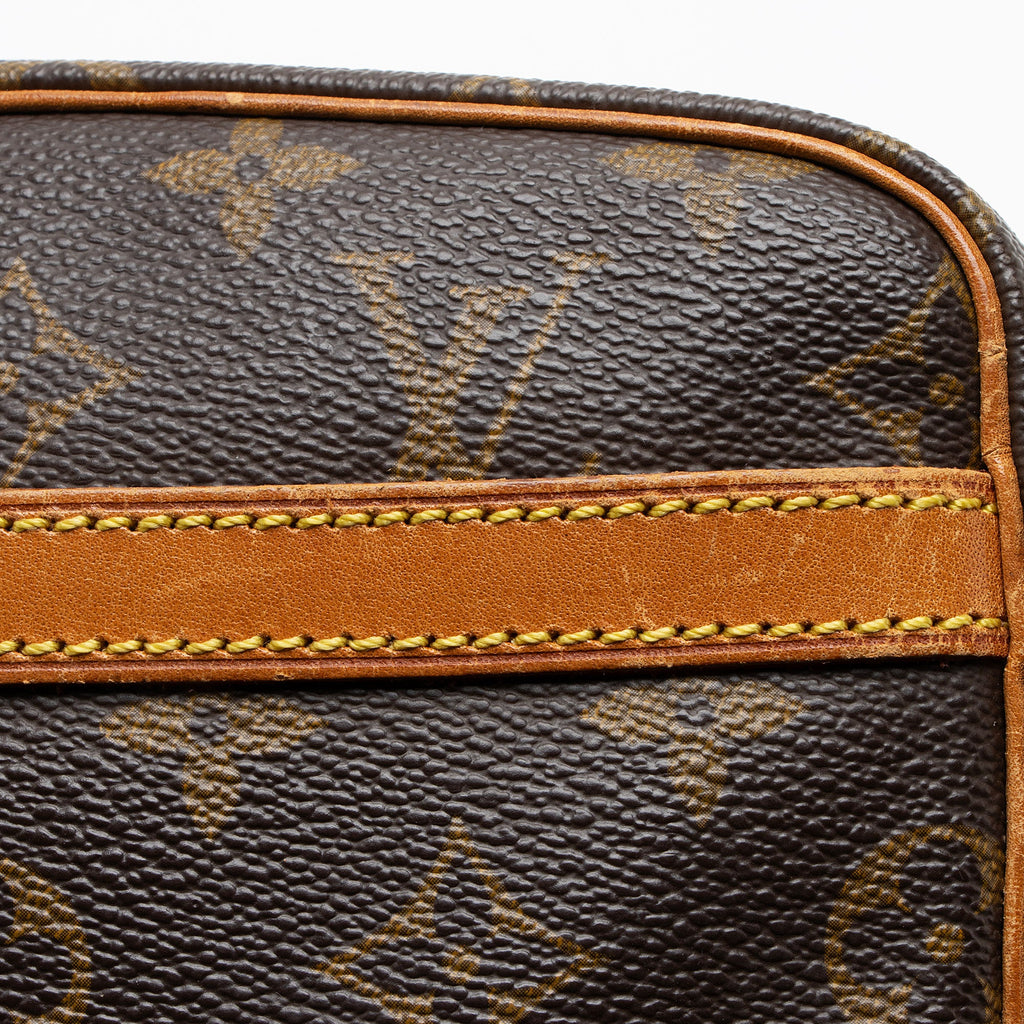 Louis Vuitton Vintage Monogram Canvas Jeune Fille MM Shoulder Bag