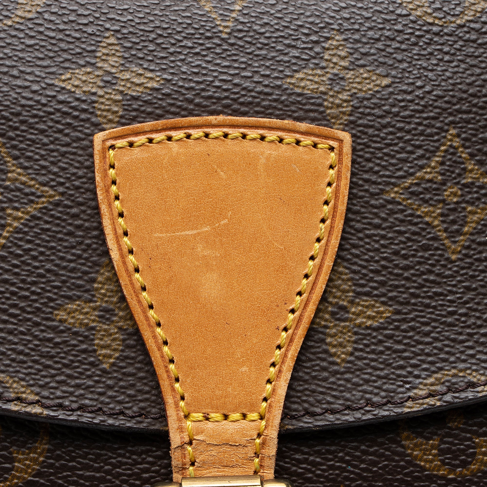Louis Vuitton Vintage Monogram Canvas Jeune Fille MM Shoulder Bag