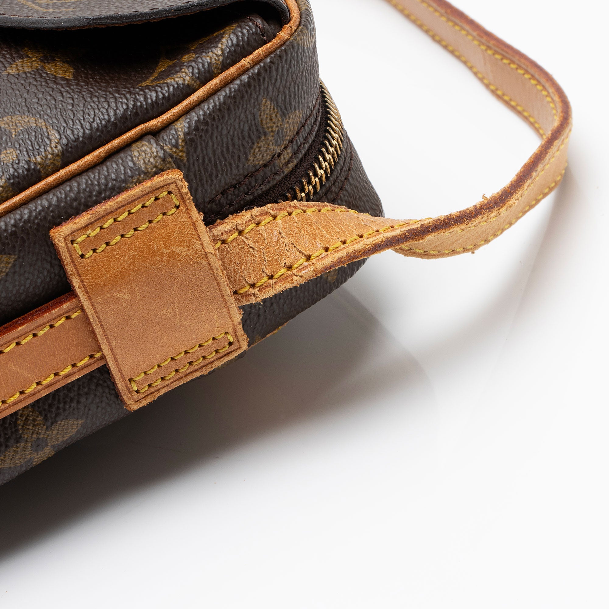 Louis Vuitton Vintage Monogram Canvas Jeune Fille MM Shoulder Bag