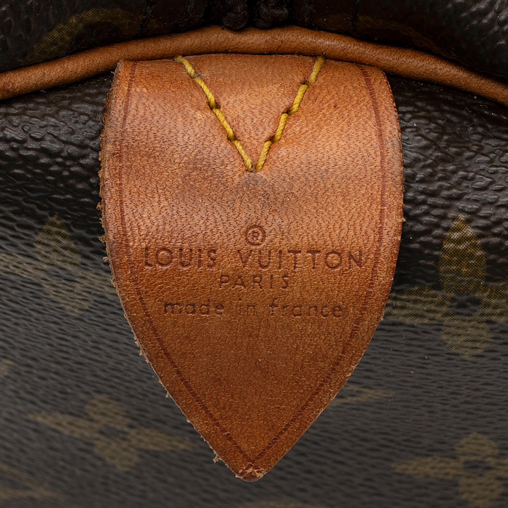 Louis Vuitton Vintage Monogram Canvas Keepall 45 Duffle Bag (SHF-20479)