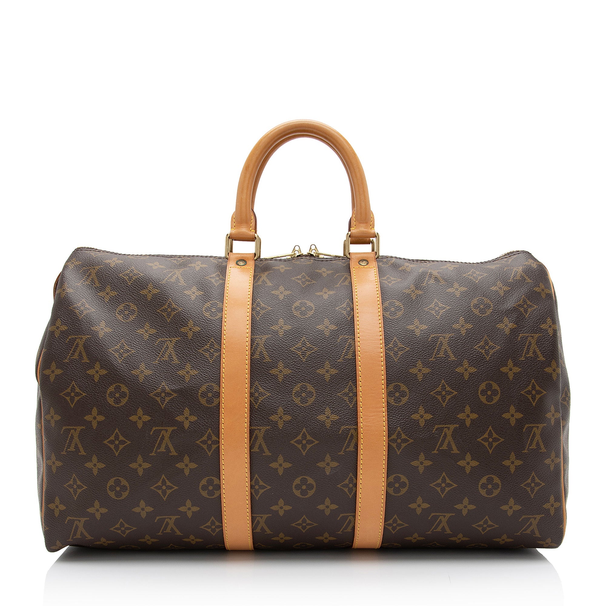 Louis Vuitton Vintage Monogram Canvas Keepall 45 Duffle Bag (SHF-xDEIn1)