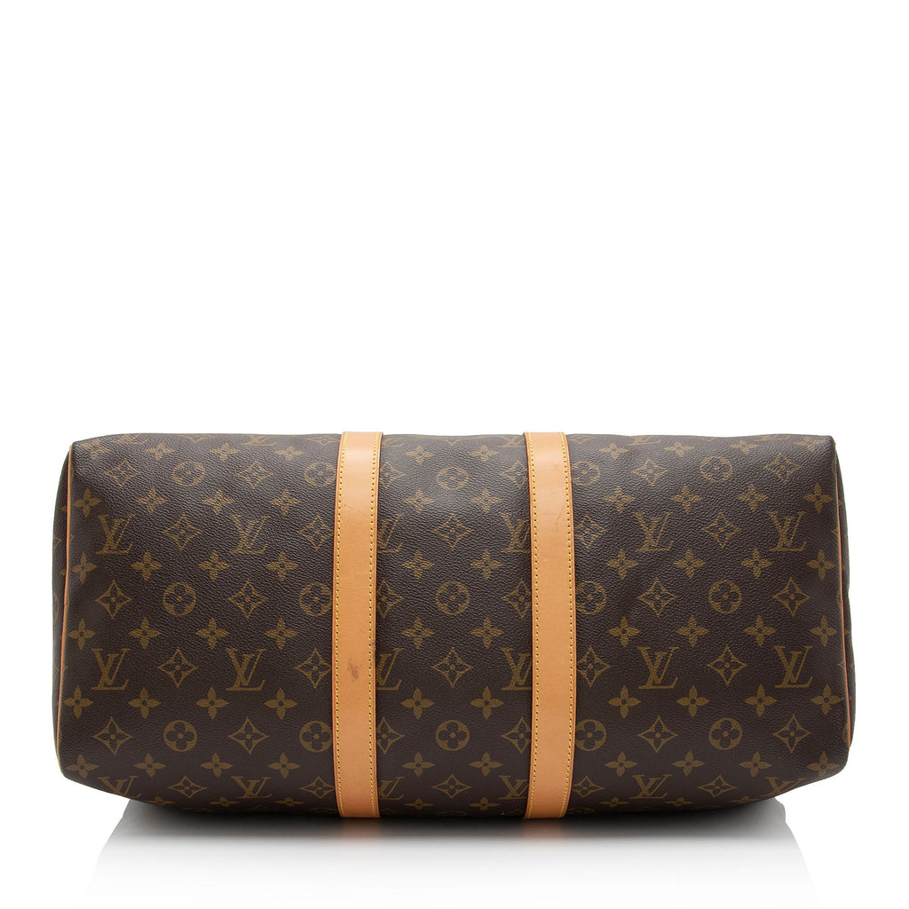 Louis Vuitton Vintage Monogram Canvas Keepall 45 Duffle Bag (SHF-xDEIn1)