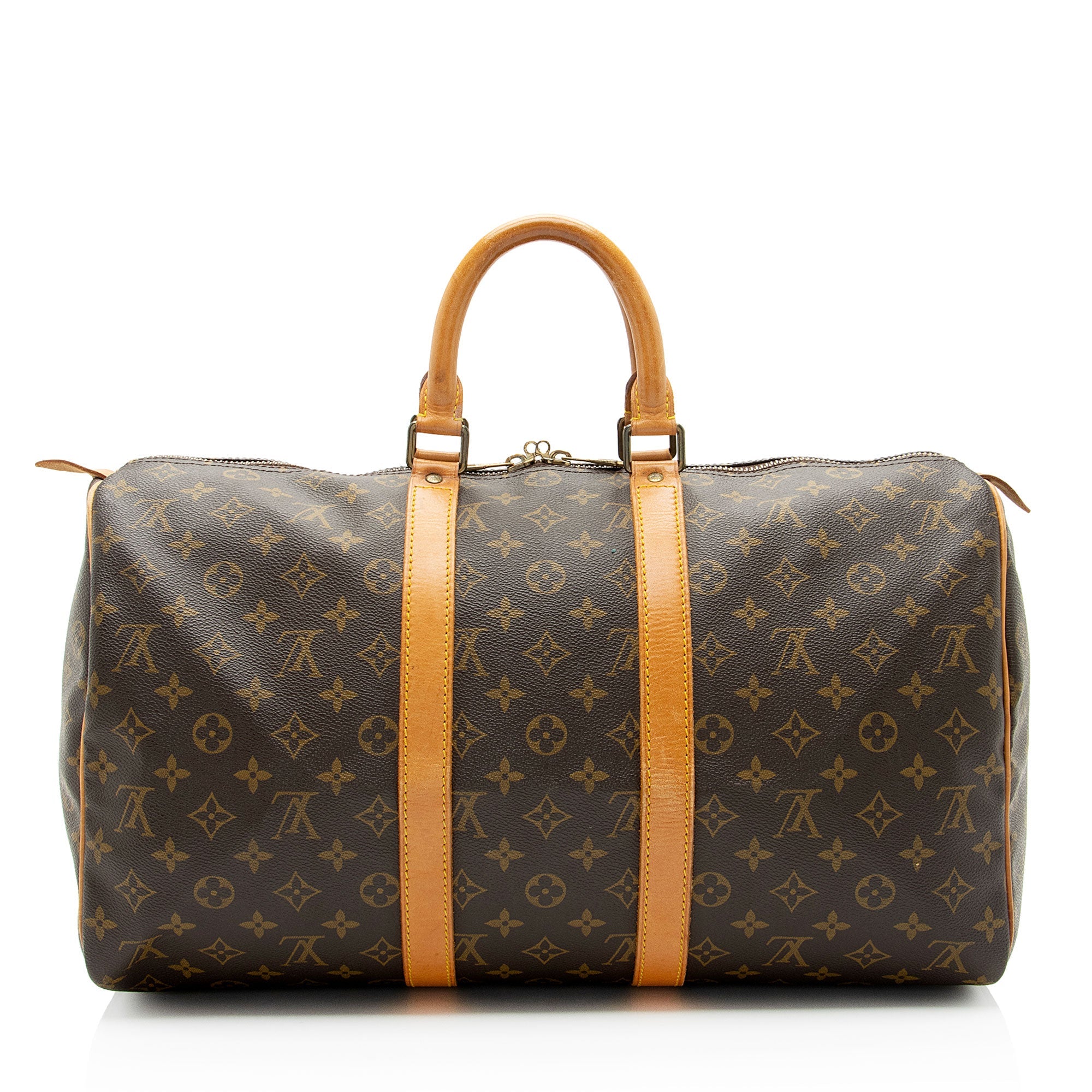 Louis Vuitton Vintage Monogram Canvas Keepall 45 Duffle (SHF-LtnCLE)