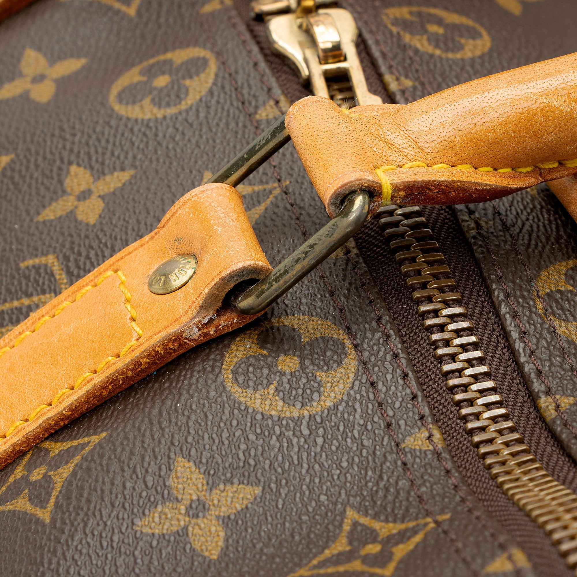 Louis Vuitton Vintage Monogram Canvas Keepall 45 Duffle (SHF-LtnCLE)