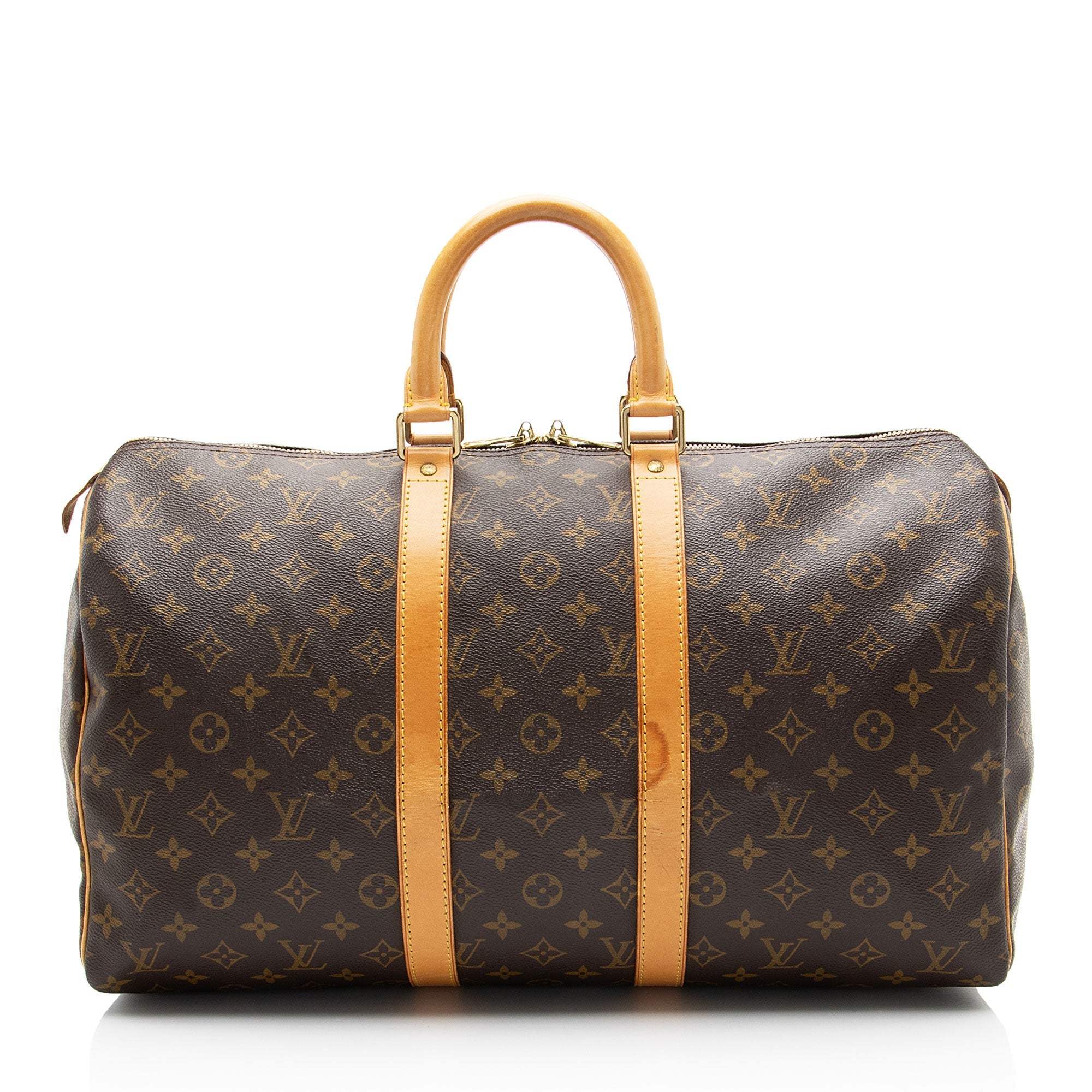 Louis Vuitton Vintage Monogram Canvas Keepall 45 Duffle