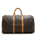 Louis Vuitton Vintage Monogram Canvas Keepall 50 Duffel Bag (SHF-21185)