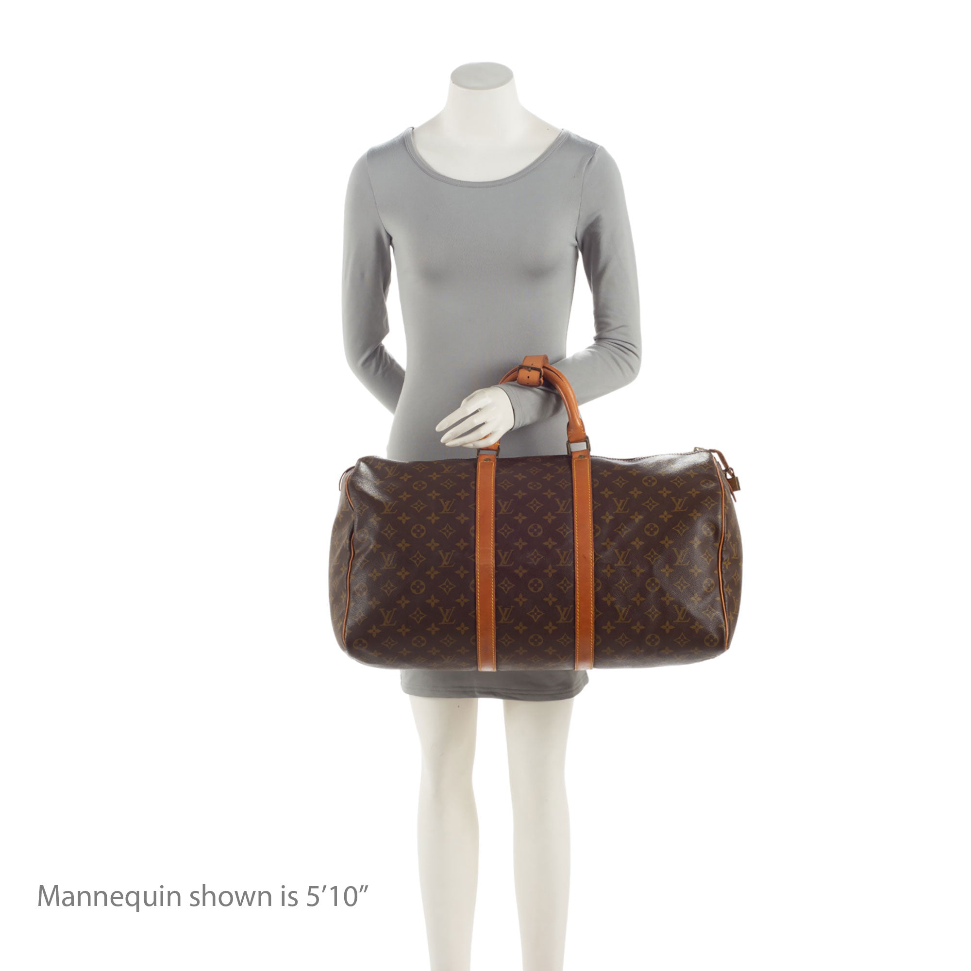 Louis Vuitton Vintage Monogram Canvas Keepall 50 Duffle Bag (SHF-YY4Fgp)