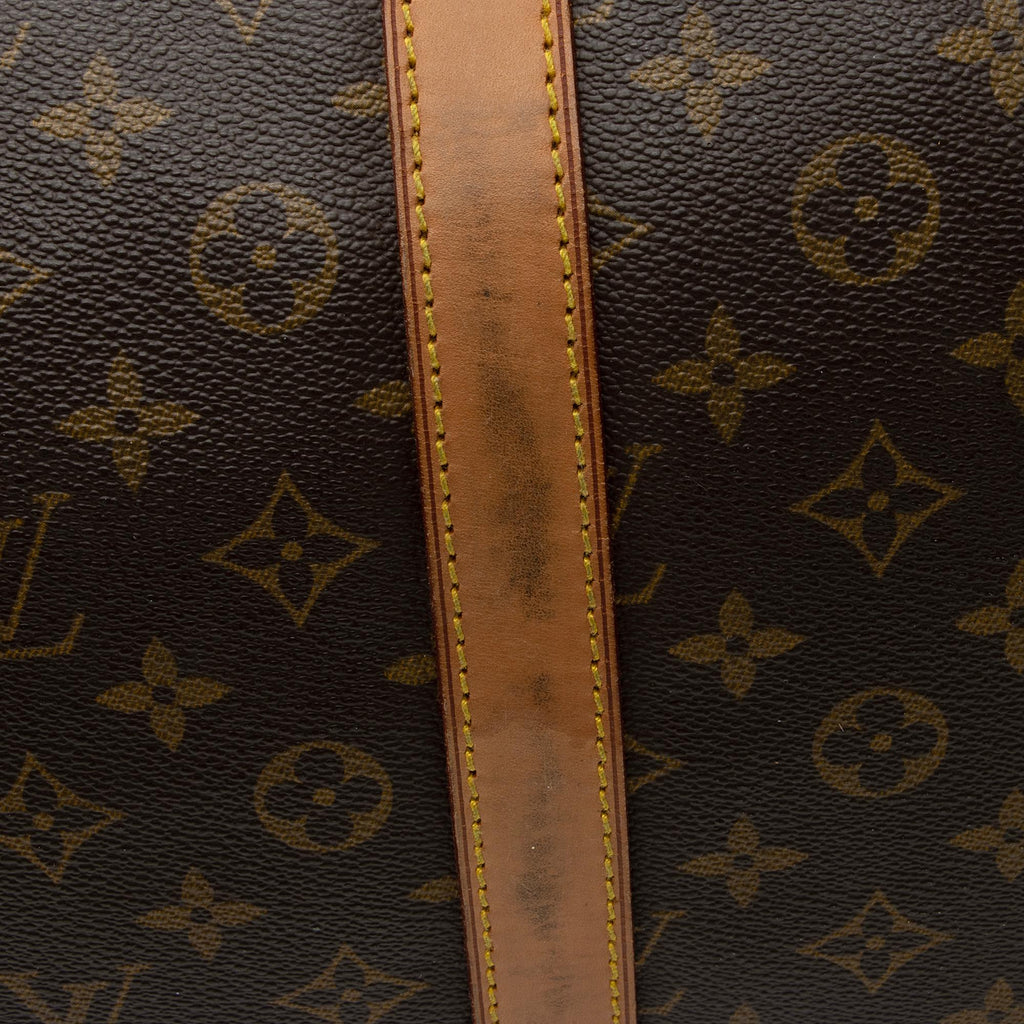 Louis Vuitton Vintage Monogram Canvas Keepall 55 Duffle Bag (SHF-s4h4Kj)