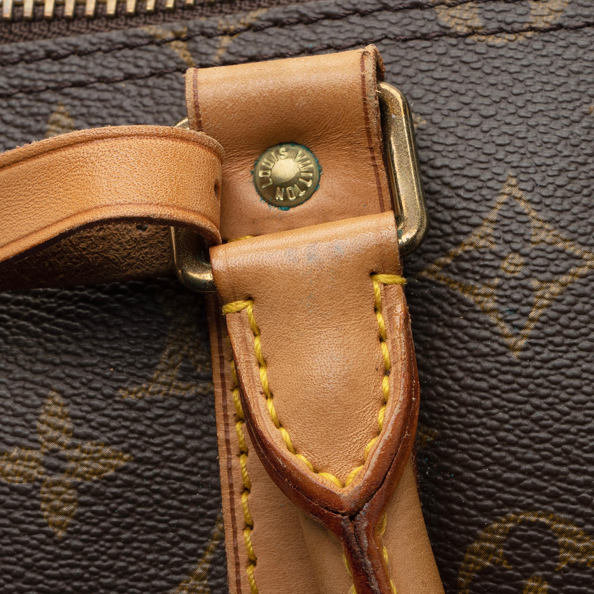 Louis Vuitton Vintage Monogram Canvas Keepall 55 Duffle Bag (SHF-s4h4Kj)