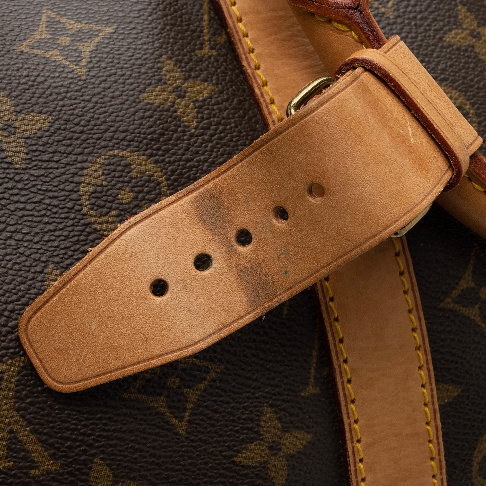 Louis Vuitton Vintage Monogram Canvas Keepall 55 Duffle Bag (SHF-s4h4Kj)