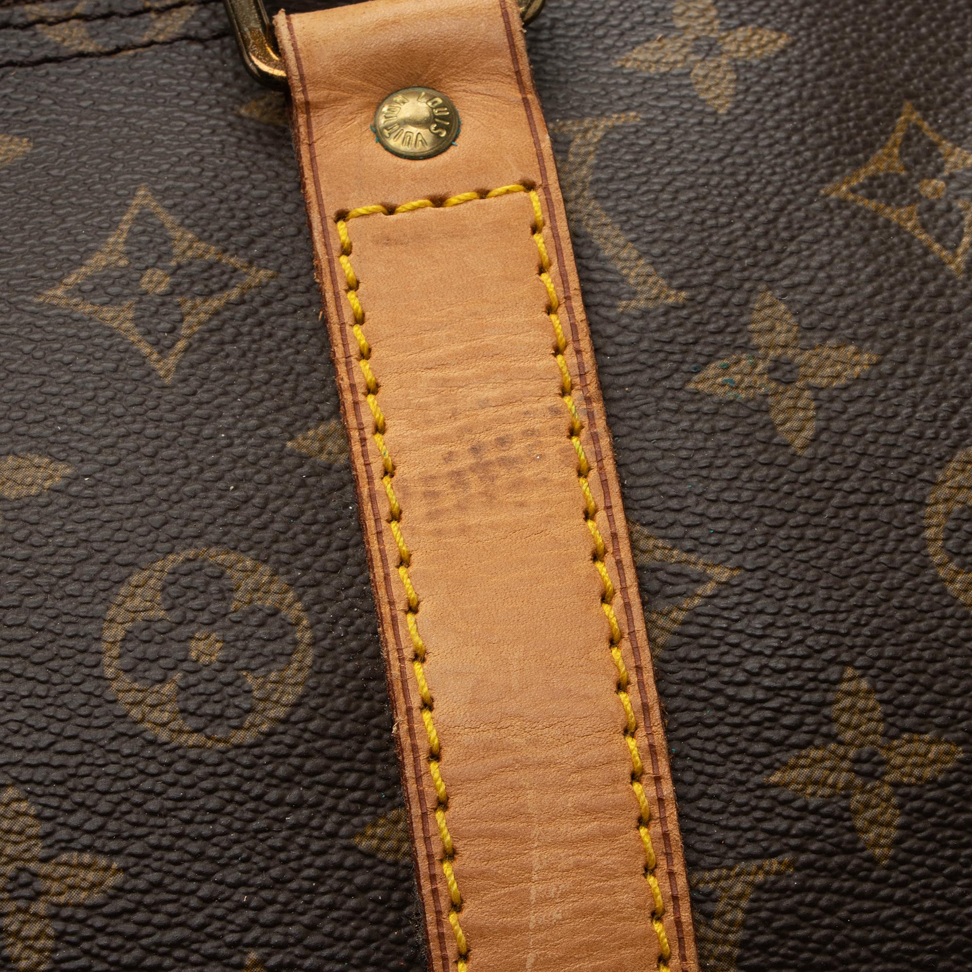 Louis Vuitton Vintage Monogram Canvas Keepall 55 Duffle Bag (SHF-s4h4Kj)