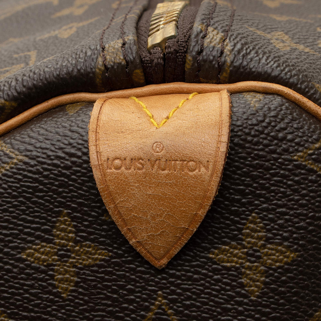 Louis Vuitton Vintage Monogram Canvas Keepall 55 Duffle Bag (SHF-s4h4Kj)