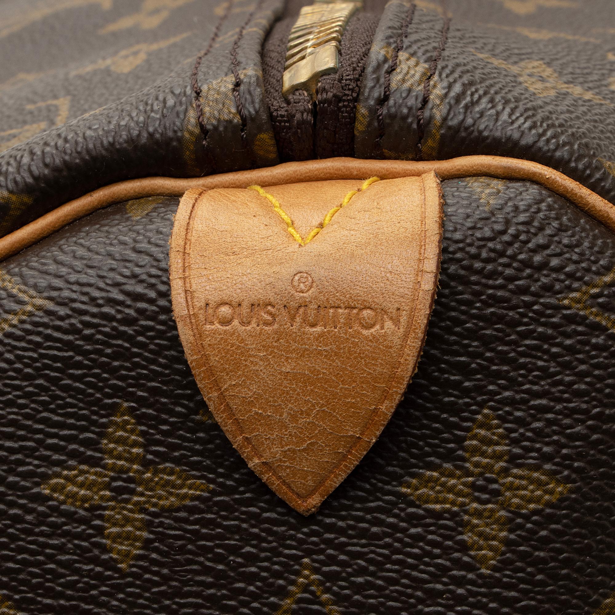 Louis Vuitton Vintage Monogram Canvas Keepall 55 Duffle Bag (SHF-s4h4Kj)