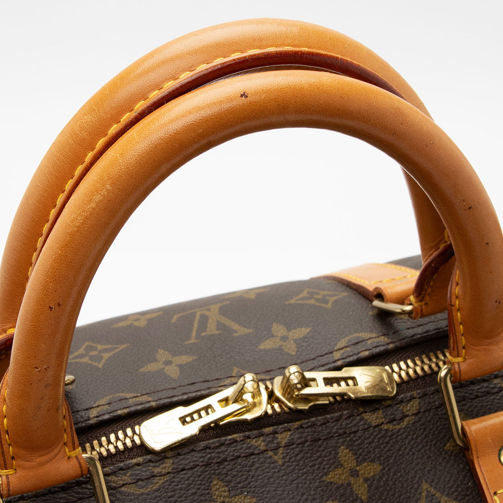 Louis Vuitton Vintage Monogram Canvas Keepall 55 Duffle Bag (SHF-xIA279)