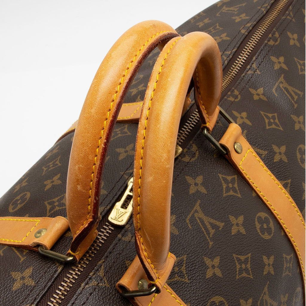 Louis Vuitton Vintage Monogram Canvas Keepall 55 Duffle