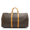 Louis Vuitton Vintage Monogram Canvas Keepall 55 Duffle