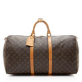 Louis Vuitton Vintage Monogram Canvas Keepall 55 Duffle