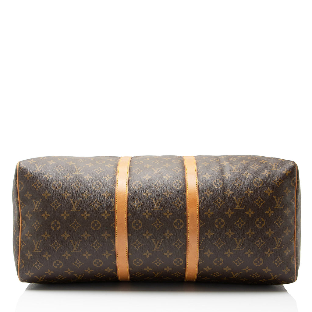 Louis Vuitton Vintage Monogram Canvas Keepall 55 Duffle
