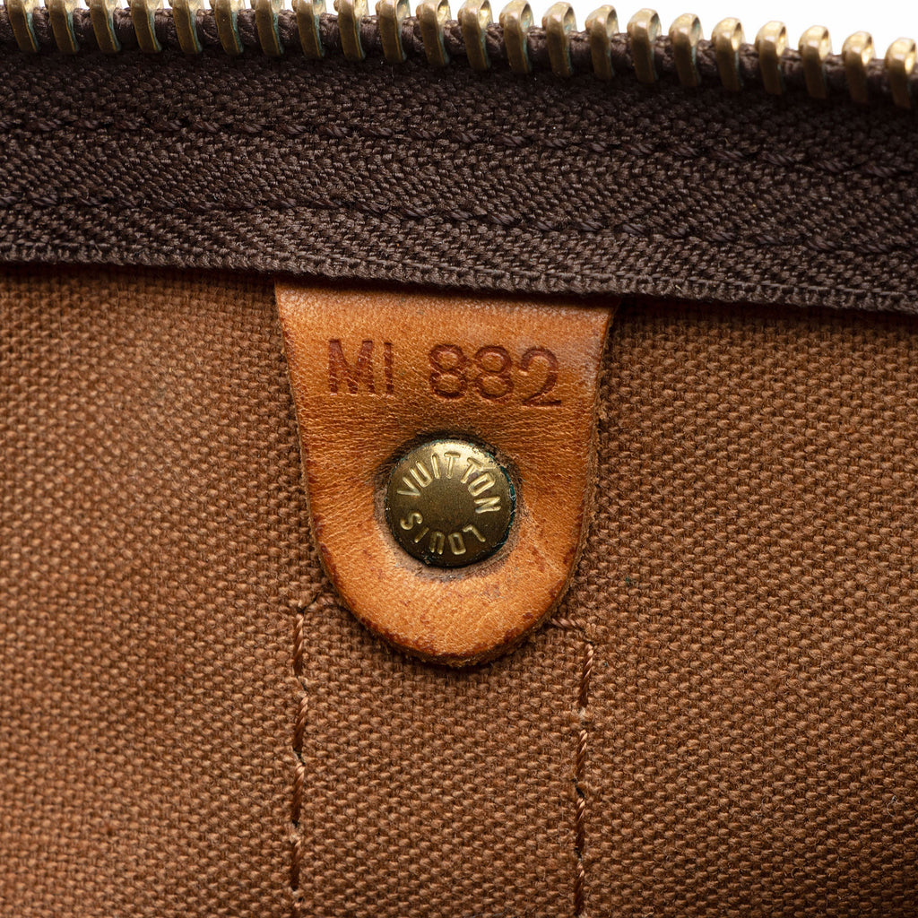 Louis Vuitton Vintage Monogram Canvas Keepall 55 Duffle
