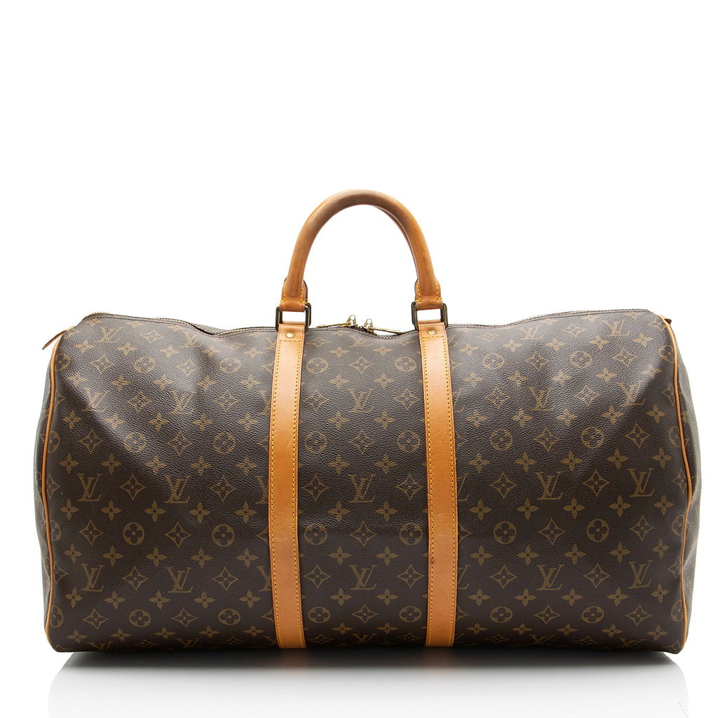 Louis Vuitton Vintage Monogram Canvas Keepall 55 Duffle