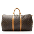Louis Vuitton Vintage Monogram Canvas Keepall 55 Duffle
