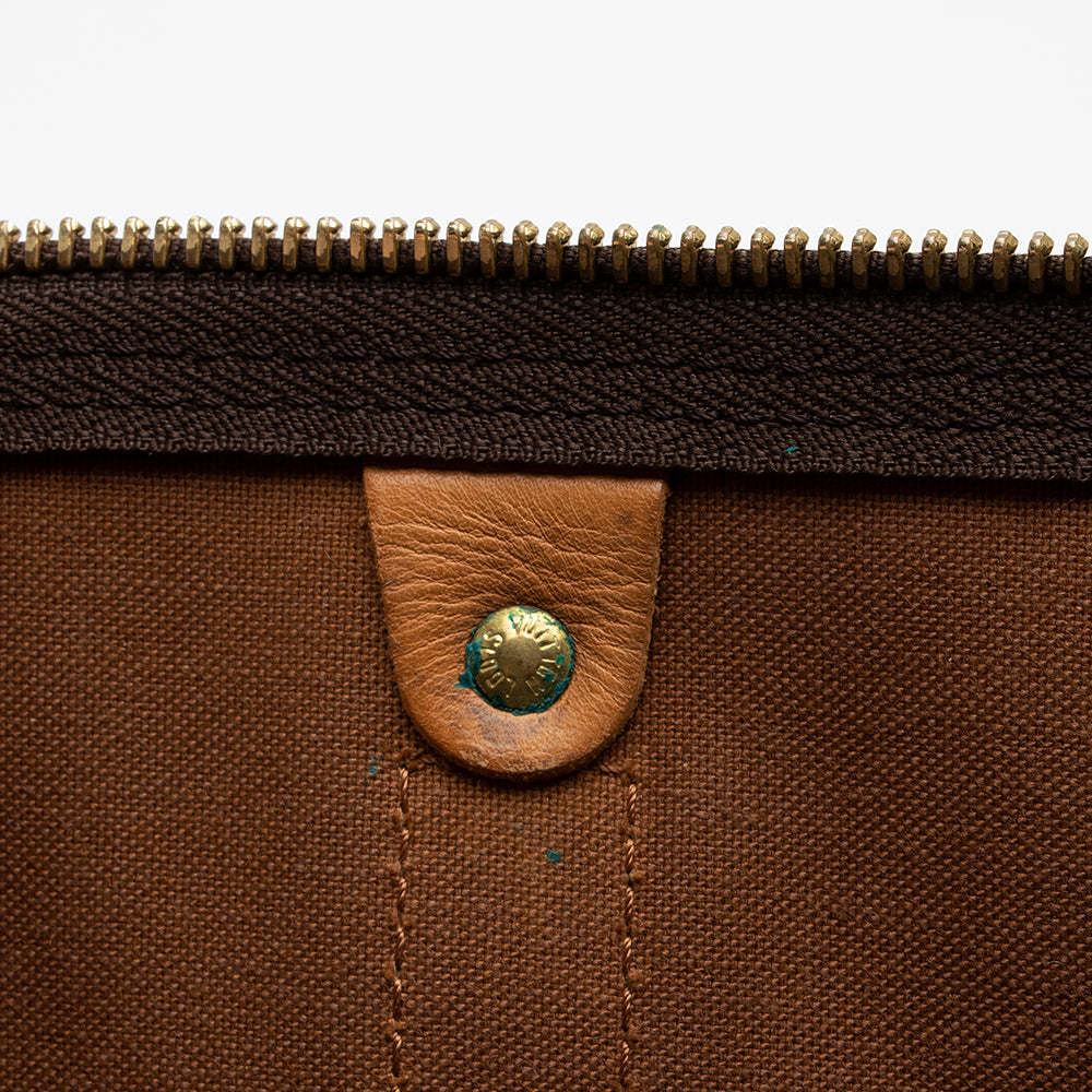 Louis Vuitton Vintage Monogram Canvas Keepall 60 Duffel Bag (SHF-16748)