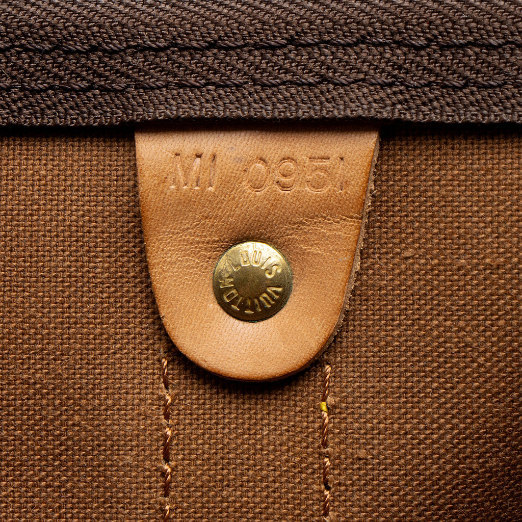 Louis Vuitton Vintage Monogram Canvas Keepall 60 Duffle
