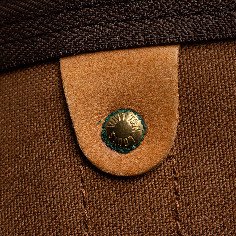 Louis Vuitton Vintage Monogram Canvas Keepall Bandouliere 50 Duffle Bag (SHF-20813)