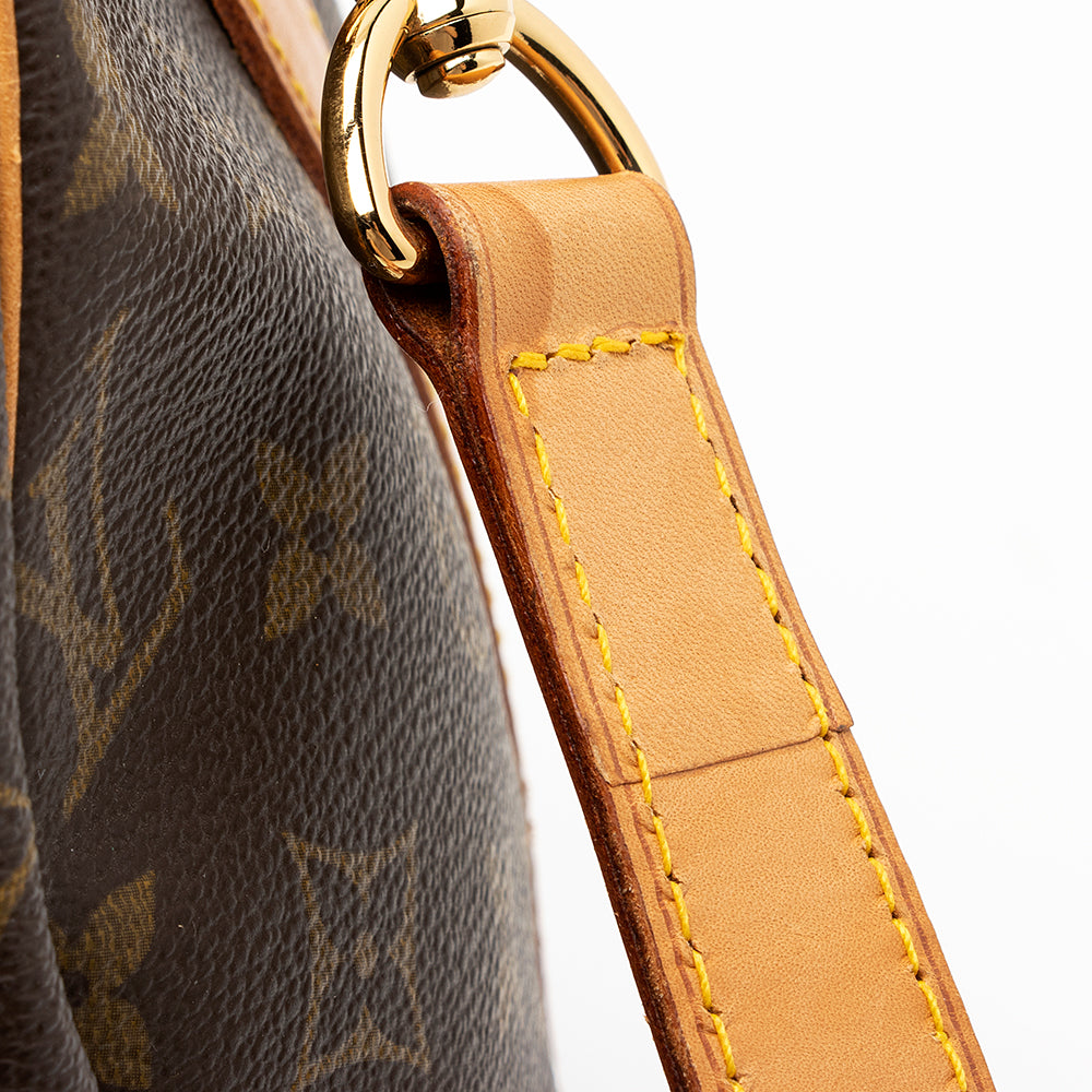 Louis Vuitton Vintage Monogram Canvas Keepall Bandouliere 50 Duffle Bag (SHF-20813)