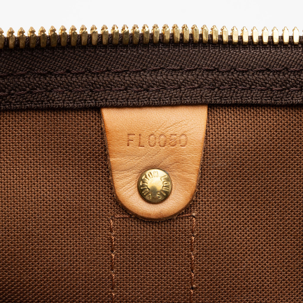 Louis Vuitton Vintage Monogram Canvas Keepall Bandouliere 50 Duffle Bag (SHF-geZCJA)