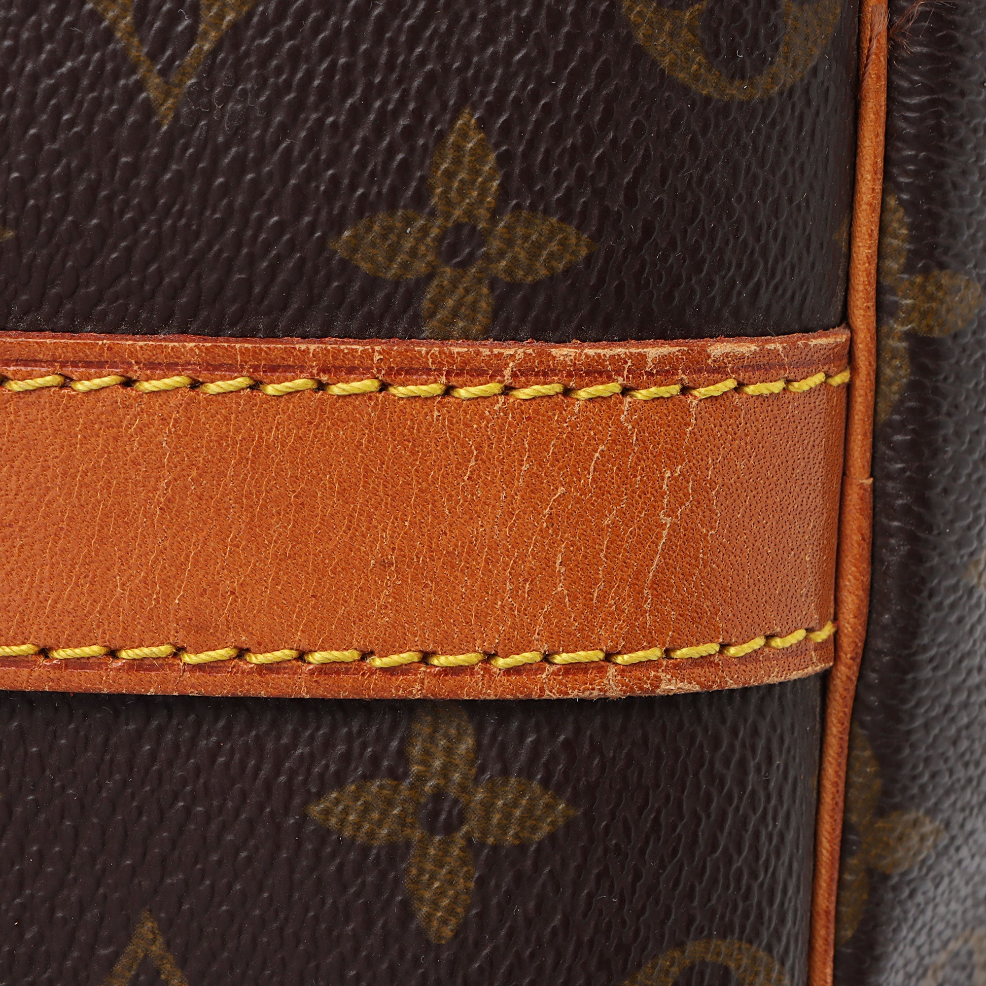 Louis Vuitton Vintage Monogram Canvas Keepall Bandouliere 50 Duffle Bag (SHF-vjjT94)