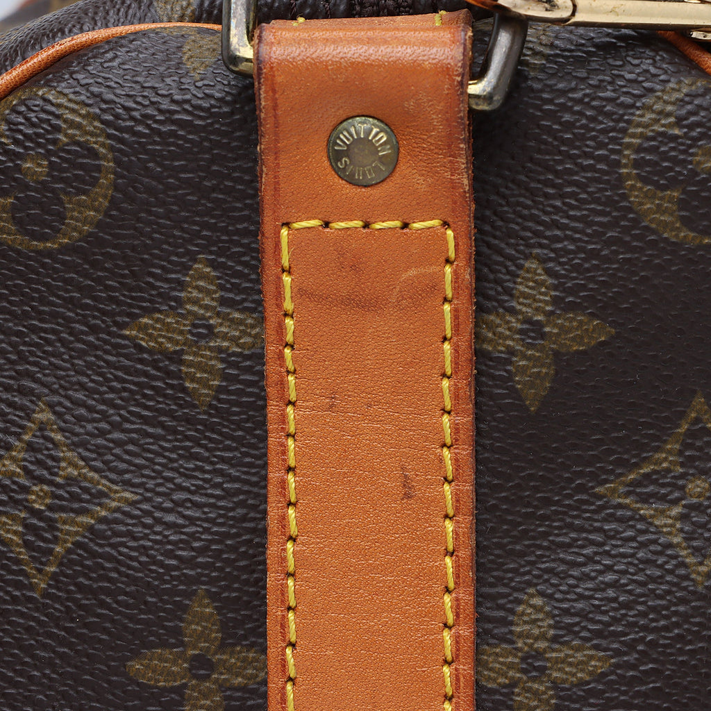 Louis Vuitton Vintage Monogram Canvas Keepall Bandouliere 50 Duffle Bag (SHF-vjjT94)