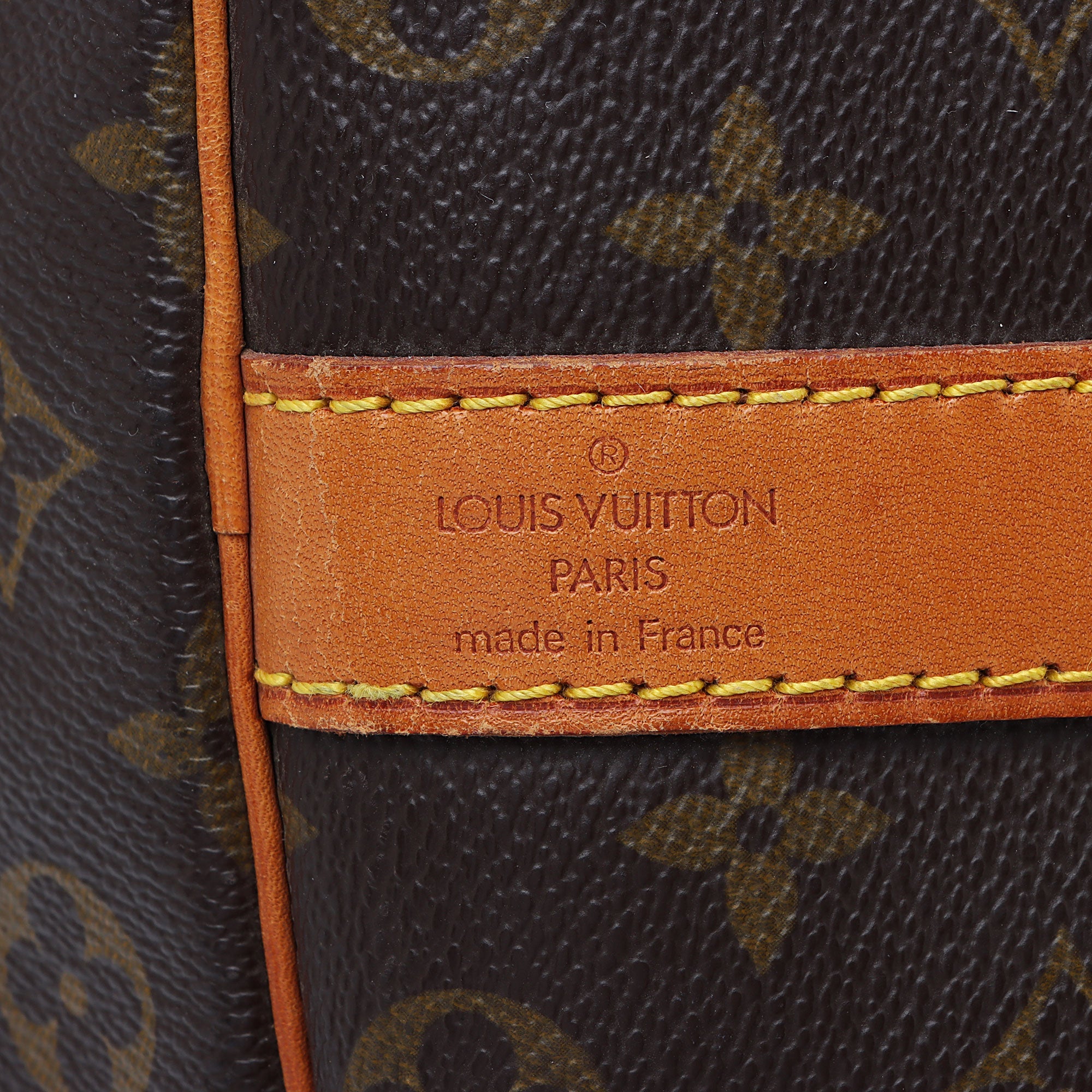 Louis Vuitton Vintage Monogram Canvas Keepall Bandouliere 50 Duffle Bag (SHF-vjjT94)