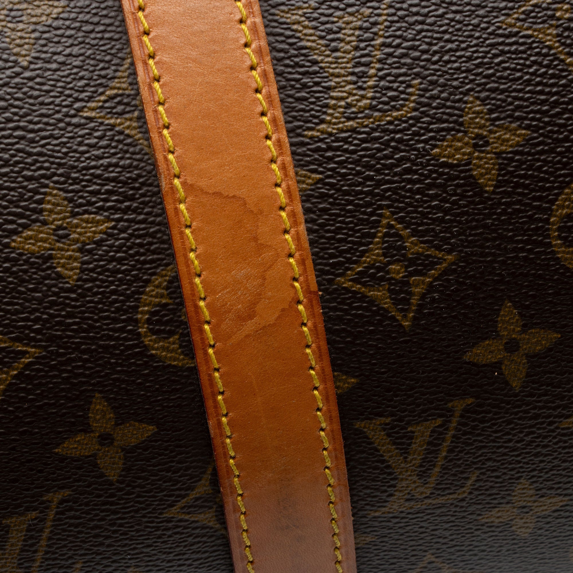 Louis Vuitton Vintage Monogram Canvas Keepall Bandouliere 50 Duffle