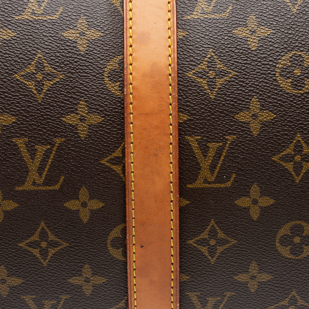Louis Vuitton Vintage Monogram Canvas Keepall Bandouliere 50 Duffle