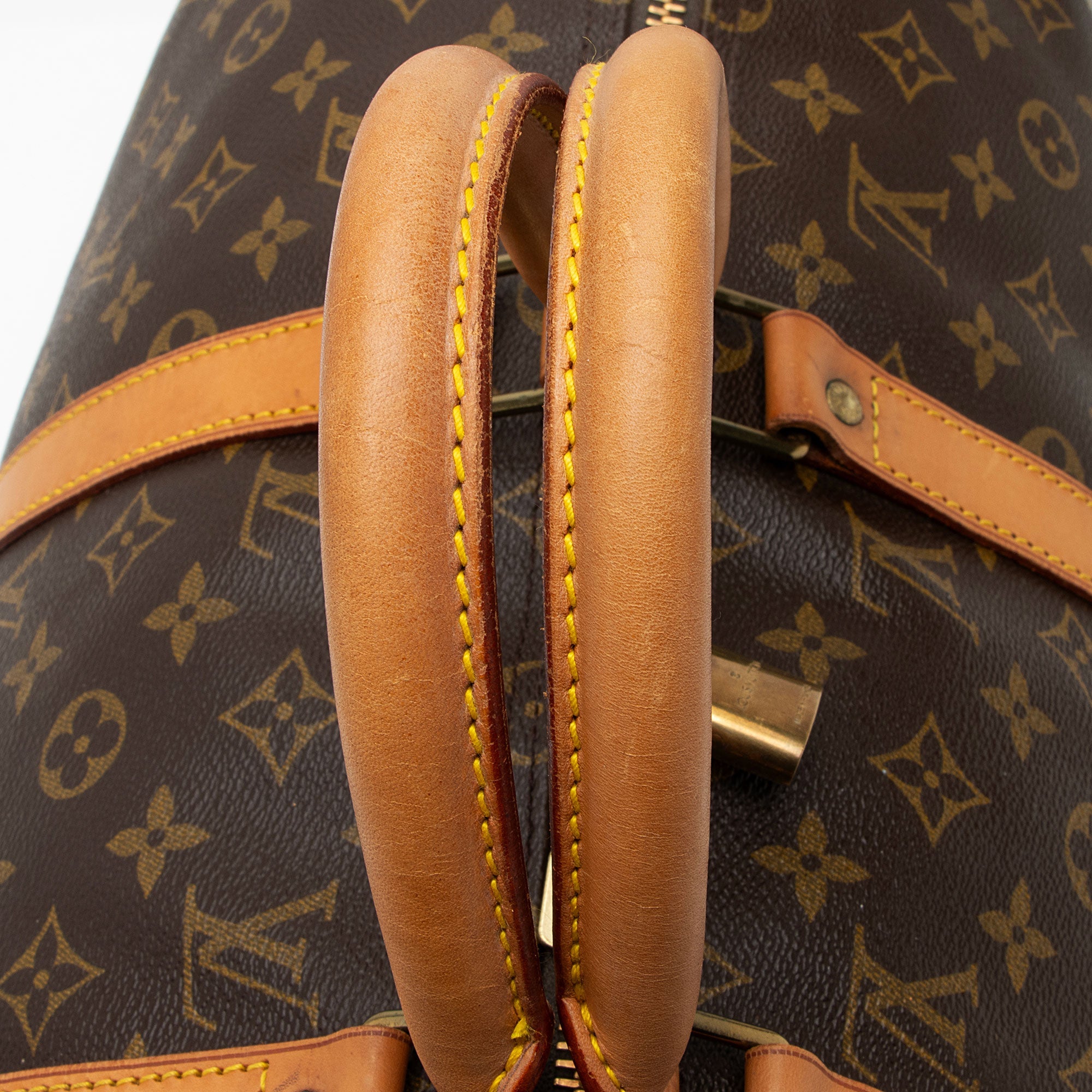 Louis Vuitton Vintage Monogram Canvas Keepall Bandouliere 50 Duffle