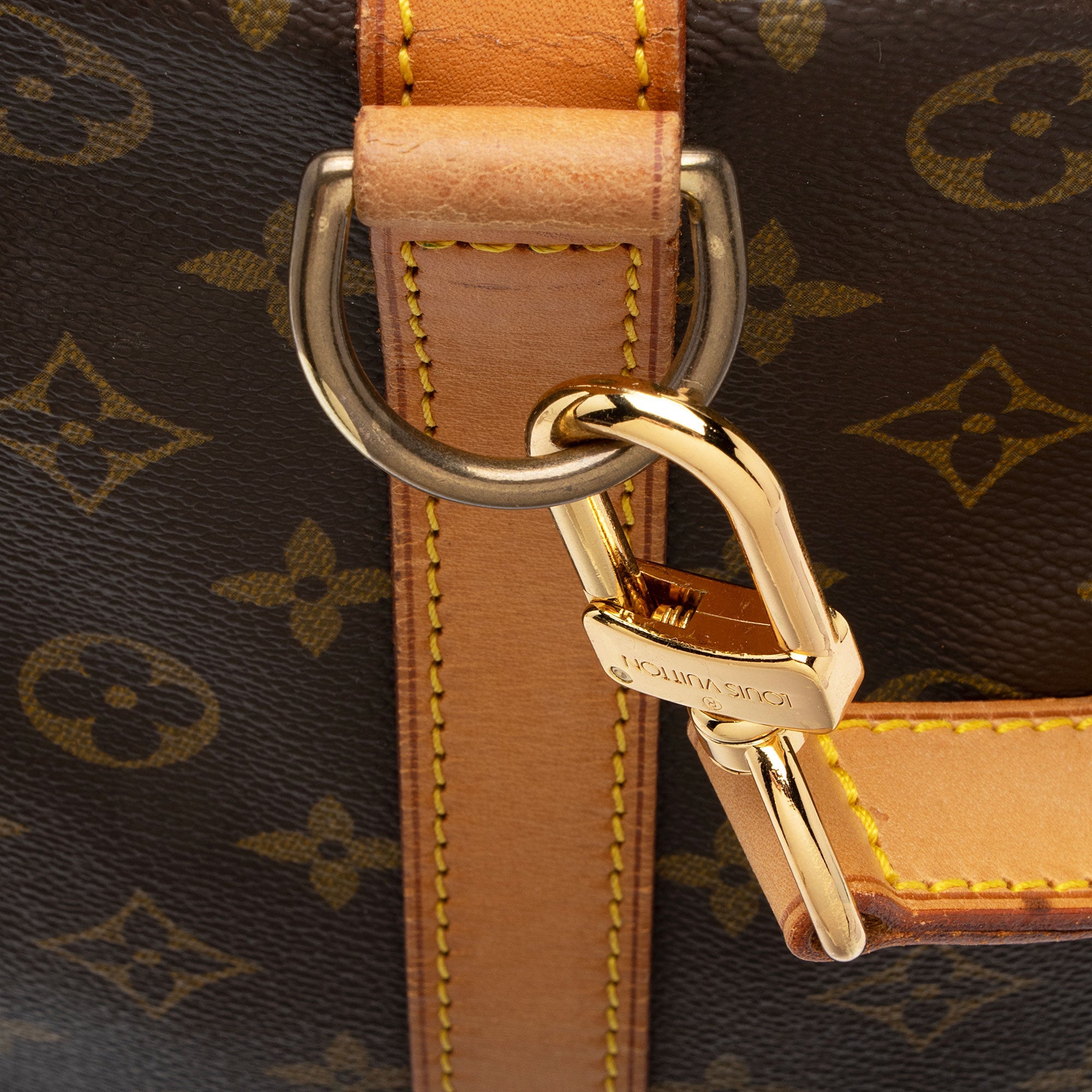 Louis Vuitton Vintage Monogram Canvas Keepall Bandouliere 50 Duffle