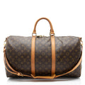 Louis Vuitton Vintage Monogram Canvas Keepall Bandouliere 50 Duffle